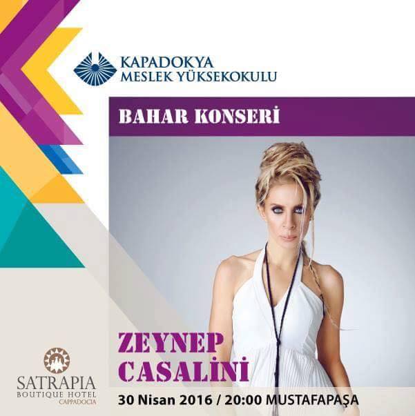 Zeynep Casalini Konseri-Nevşehir